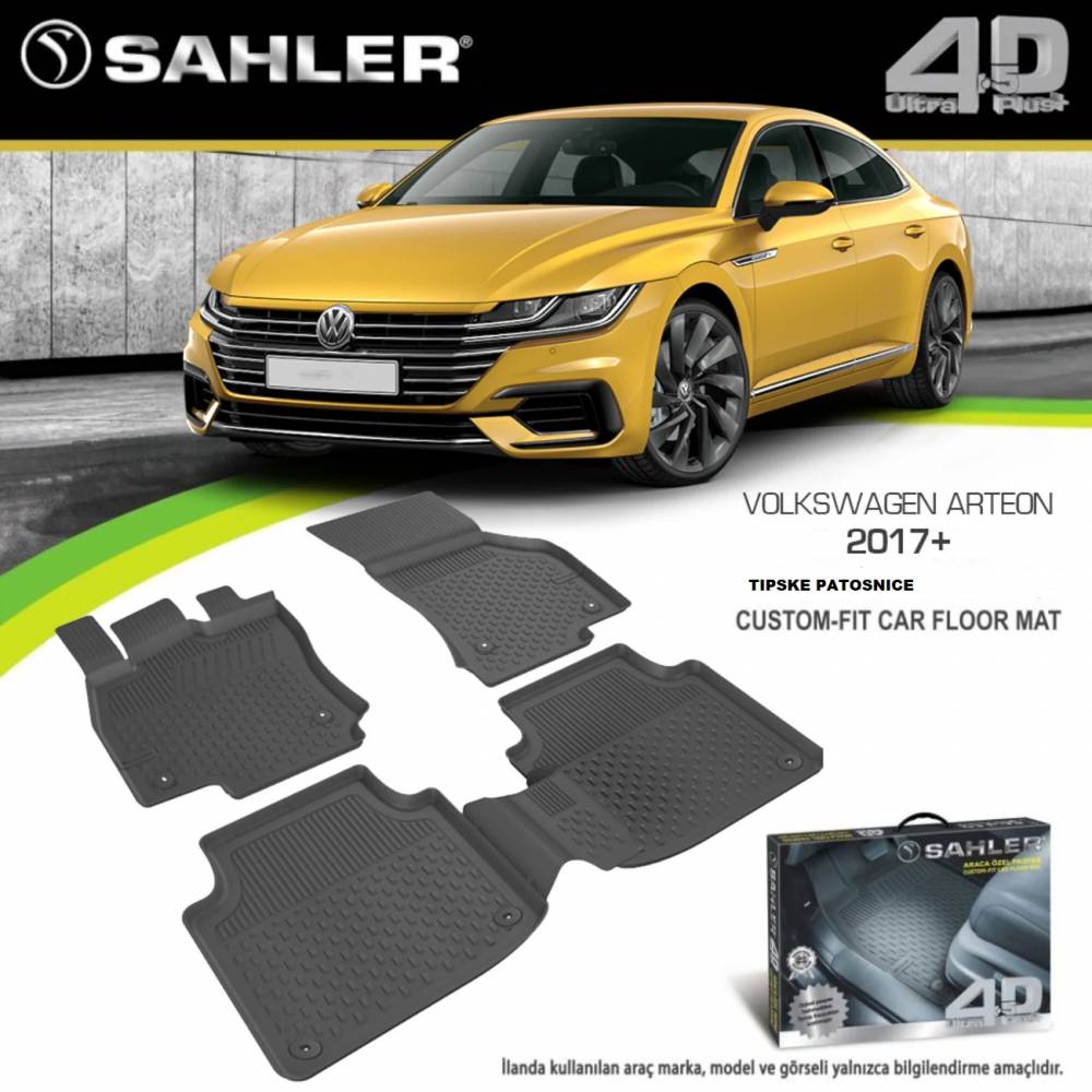 GUMENE PATOSNICE ZA VOLKSWAGEN ARTEON 2017->